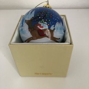 🎄 Pier 1 Imports 2018 Glass Blown Ornament